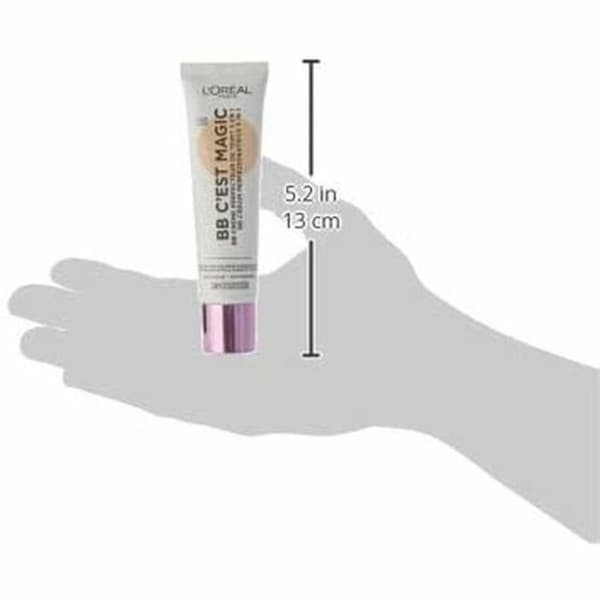 Hydrerande kräm med färg 02 Light L'Oreal Make Up Magic Bb Klar Spf 10 30 ml