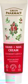 Miniatyrbild 1 av 3: GREEN PHARMACY hand- och nagelkräm tranbär och arnika 100 ml