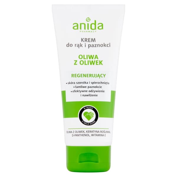 ANIDA Regenererande hand- och nagelkräm OLIVE 100 ml