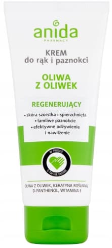 ANIDA Regenererande hand- och nagelkräm OLIVE 100 ml