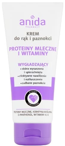 ANIDA Hand- och nagelkräm Mjölkproteiner och vitaminer 100 ml