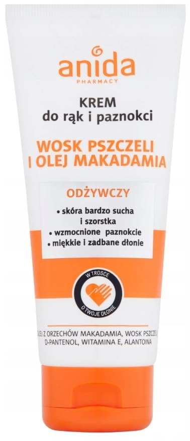 ANIDA Hand- och nagelkräm bivax 100 ml