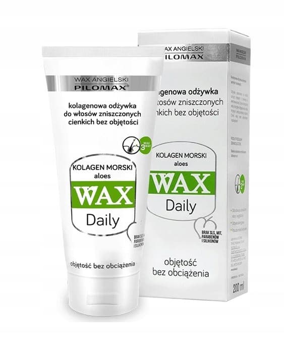 Vaxkollagenbalsam för skadat hår 200ml