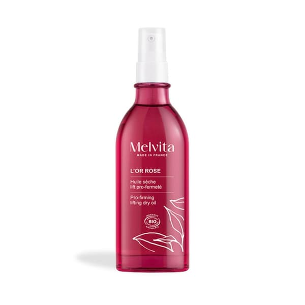 Uppstramande kroppsoljekoncentrat Melvita L'OR ROSE 100 ml