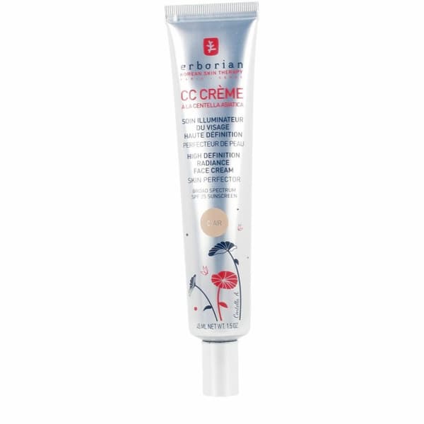 Kräm mot bruna fläckar Erborian CC CREAM centella asiática Spf 25 45 ml
