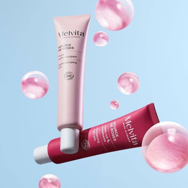 Nattkräm Melvita SOURCE DE ROSES 40 ml