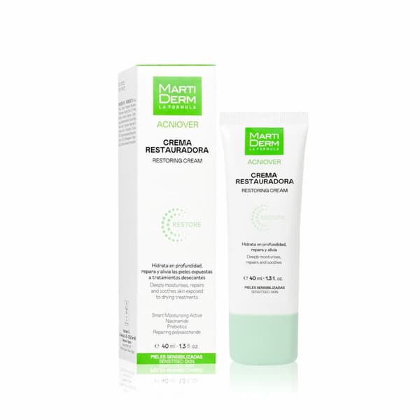 Fugtgivende ansigtscreme Martiderm ACNIOVER 40 ml