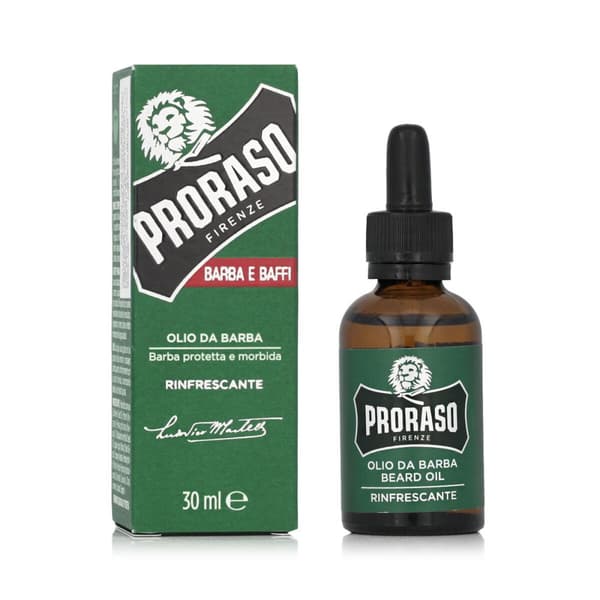 Rakningsolja Proraso Beard Oil Refresh 30 ml Uppfriskande
