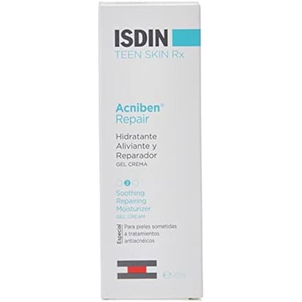 Isdin Acniben Repair Gel Moisturizing &amp; Repar Cream 40 Ml