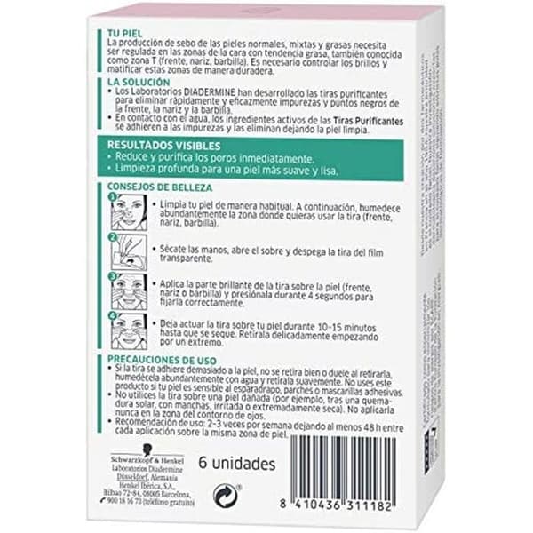 Behandling akne Diadermine Tiras Purificantes