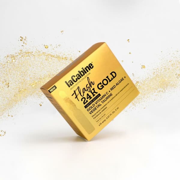 Ampuller laCabine 24K GOLD FLASH 2 ml 10 antal
