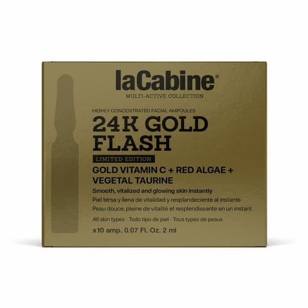 Ampuller laCabine 24K GOLD FLASH 2 ml 10 antal