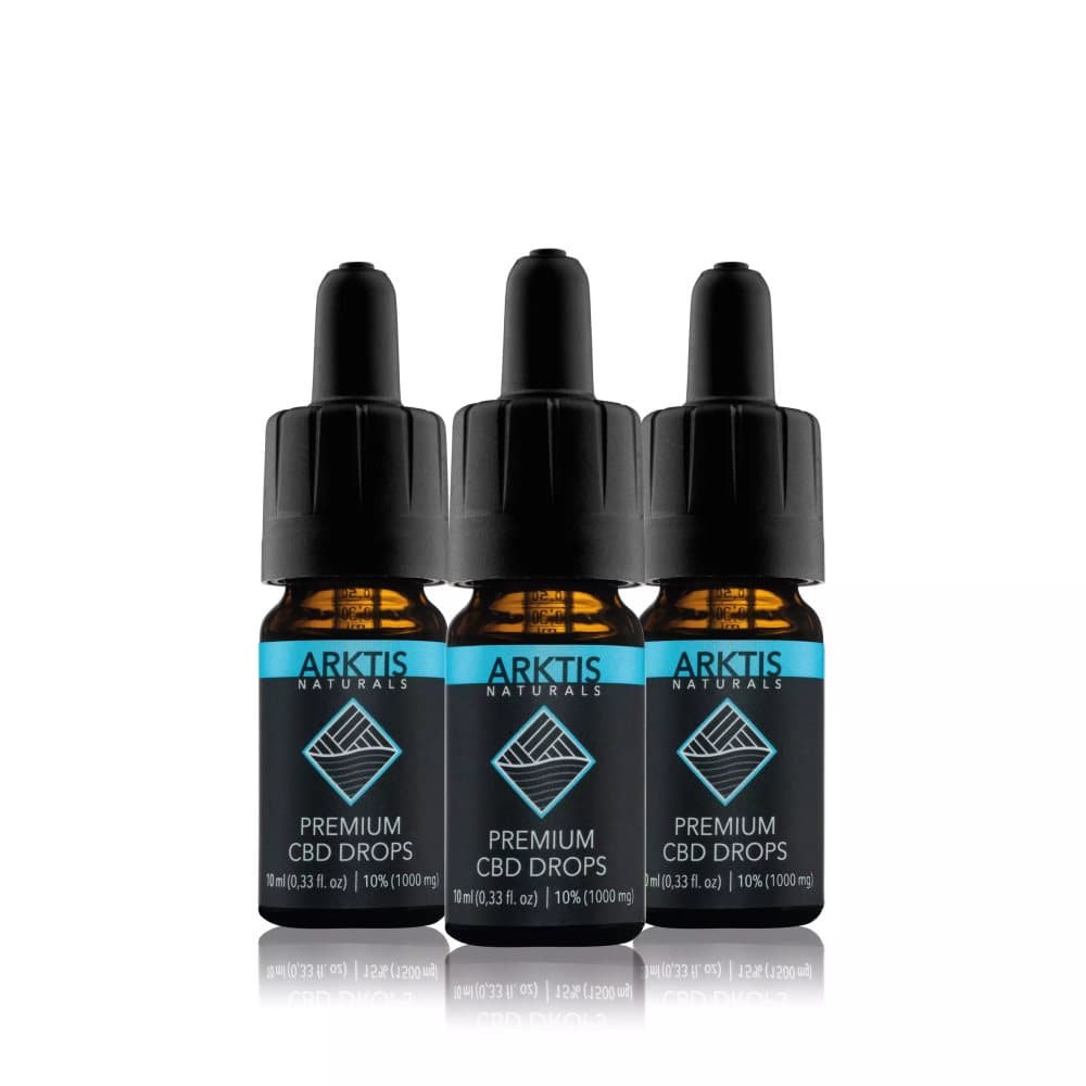 3 x CBD Olja (10%) | 1000 mg CBD | 0% THC