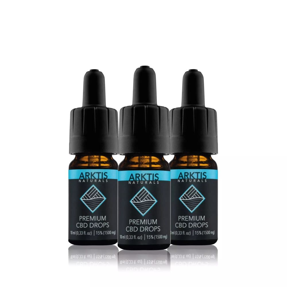 3 x CBD Olja (15%) | 1500 mg CBD | 0% THC