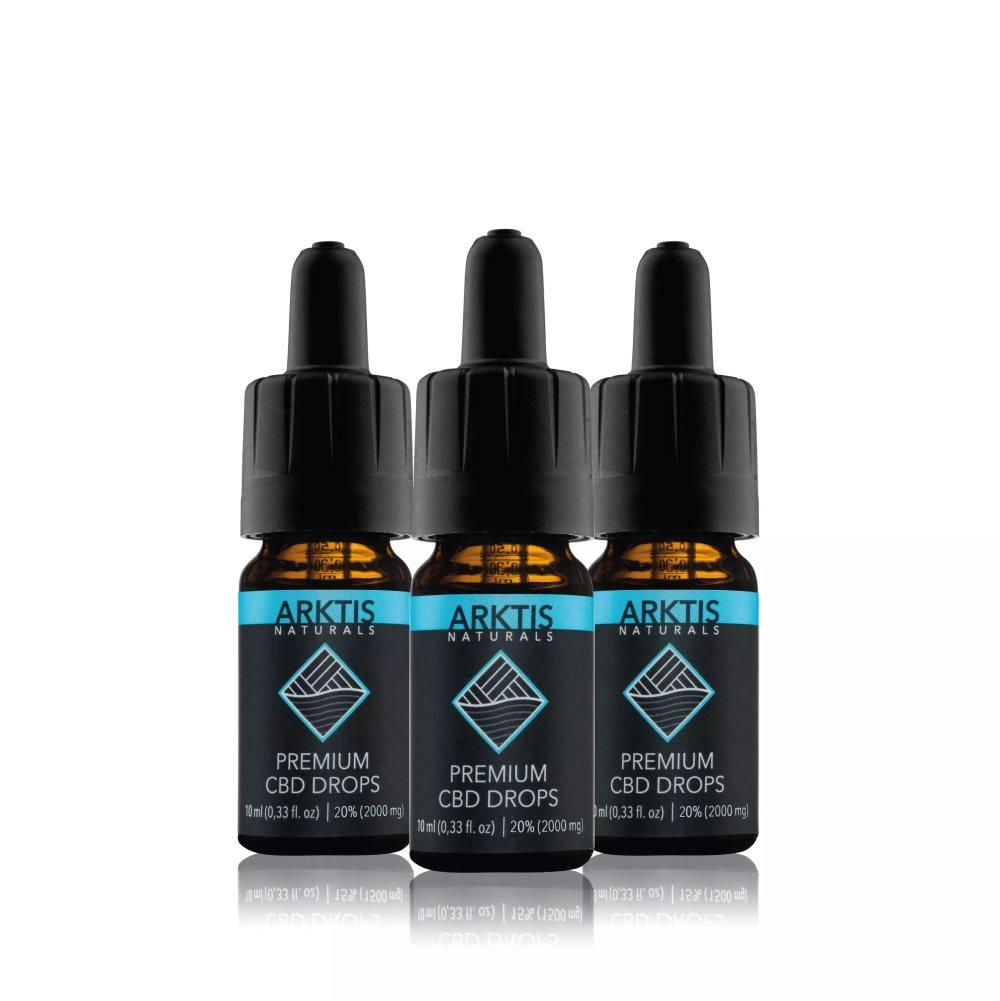3 x CBD Olja (20%) | 2000 mg CBD | 0% THC
