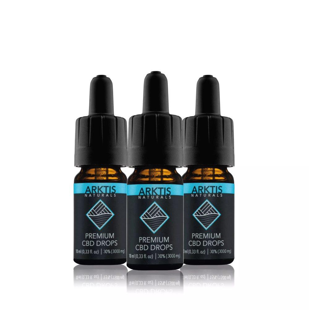 3 x CBD Olja (30%) | 3000 mg CBD | 0% THC