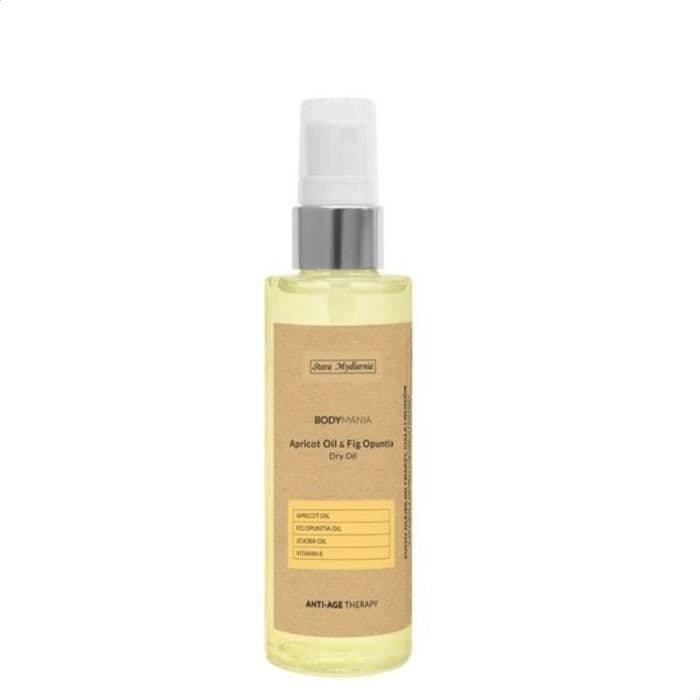 Aprikos och prickly pear torr olja 100mL - Hårvård för torra och envisa toppar