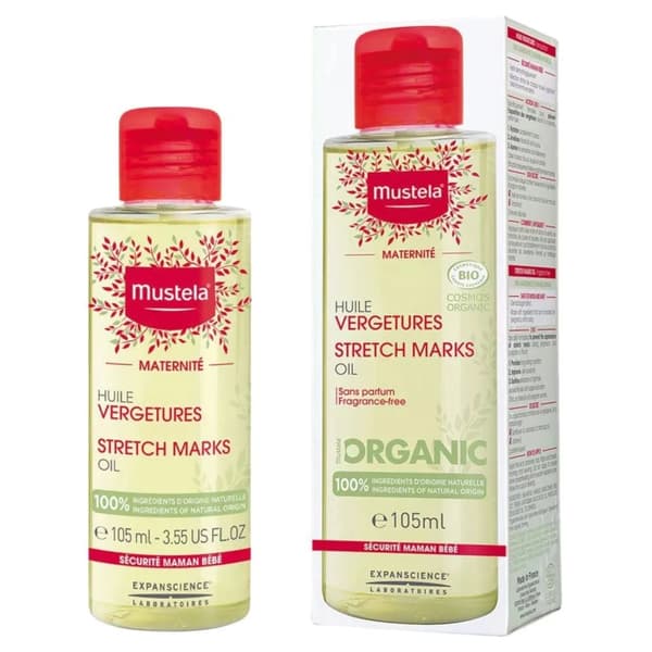 Mustela® Stretch Marks Förebyggande Olja 105ml