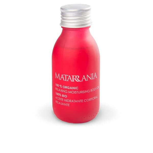 MATARRANIA 100% ORGANIC MOISTURISING AND RELAXING BODY RELAXING OIL 100 ml