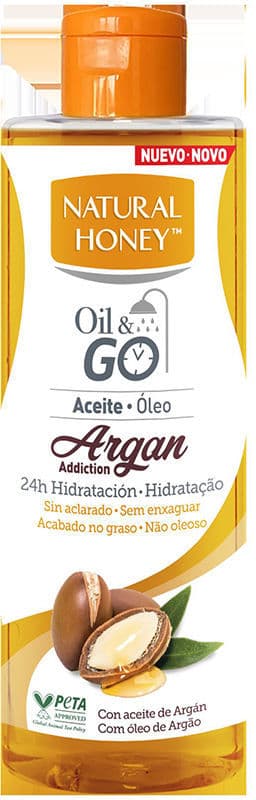 Body oil Natural Honey Argan Oil Elixir & Go 250 ml