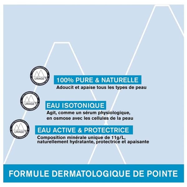 Uriage Thermal Water - Fuktgivande, lugnande och skyddande spray - 50ml