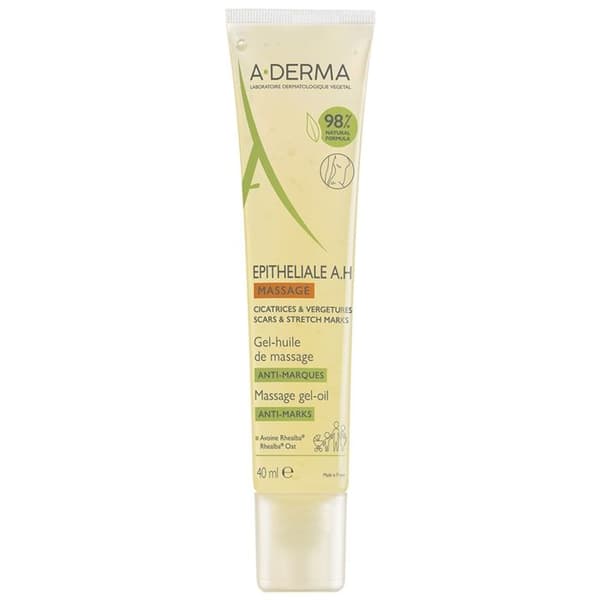 Anti-märke kräm - A-Derma - Epithéliale AH Duo Massage - 40ml - Geltextur - För ärr och bristningar