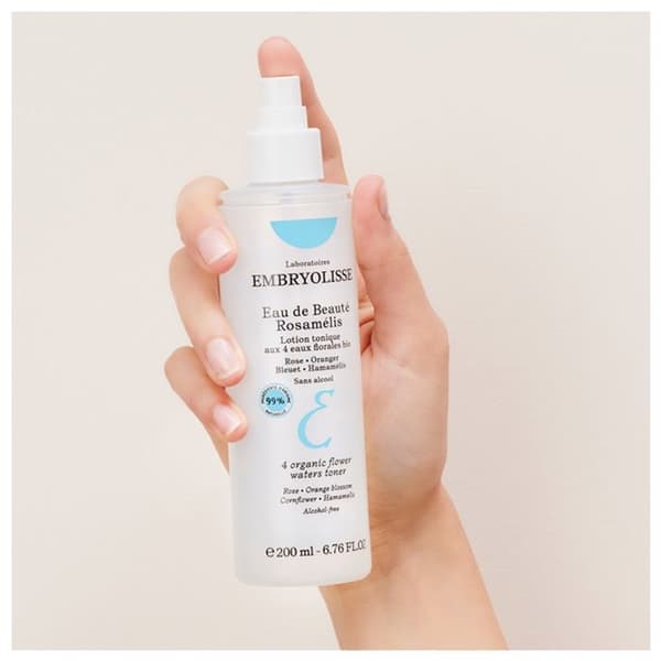 Skönhetvatten - Embryolisse - Rosamélis - 200 ml - Blandad hud - Blomdoft
