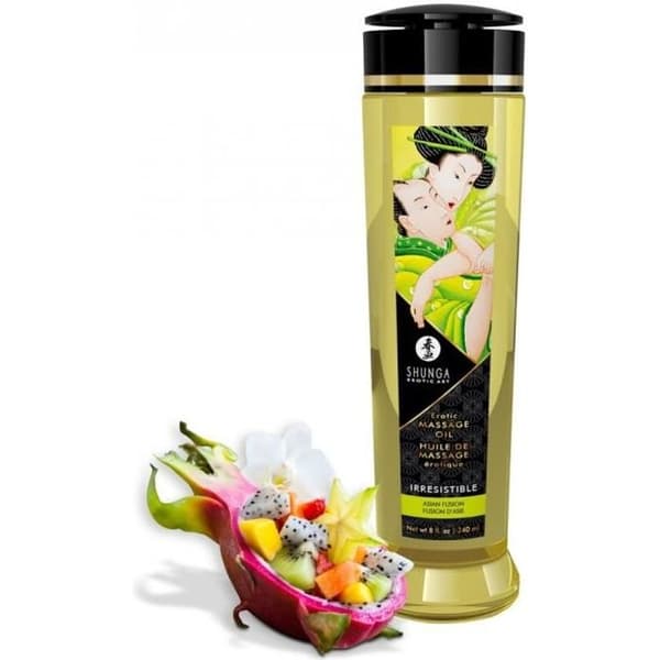 Irresistible Asian Fusion Flavor Massage Oil - 240 ml - unisex / vuxen Dragon Fruit