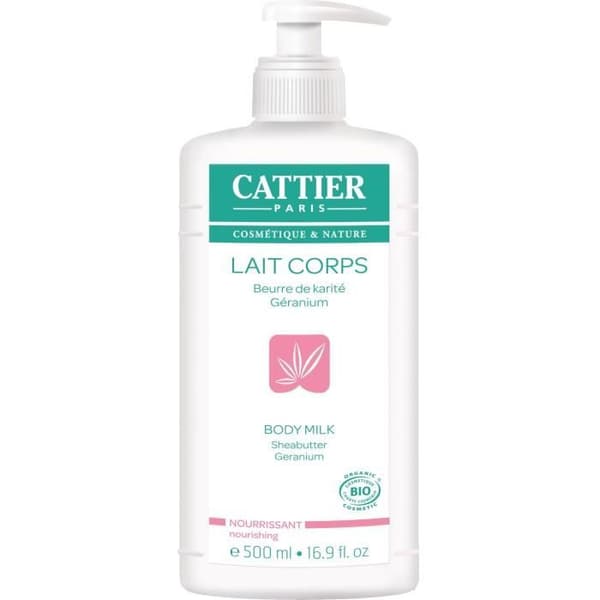 Cattier Shea Geranium Nourishing Milk 500ml
