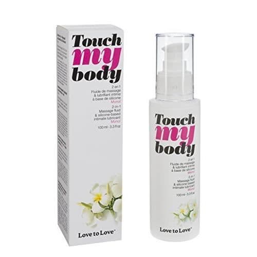 Massage-Lubricant Touch My Body Monoï 100 ml - LOVE TO LOVE - Ej fet - Blandat