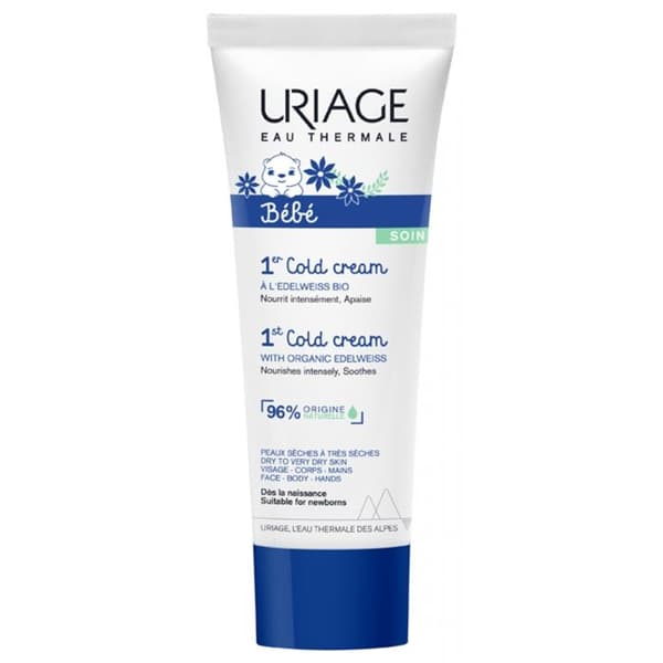 Fuktighetskräm - Uriage - Bebis 1:a Cold Cream - 75ml - Ultranärande - Lugnande
