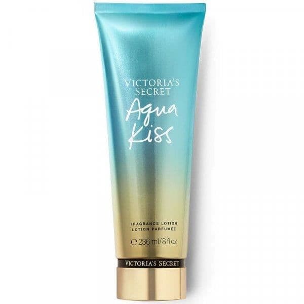 Kroppslotion och handkräm - VICTORIA'S SECRET - Aqua Kiss - 24h återfuktning - Fräsch doft - 236 ml