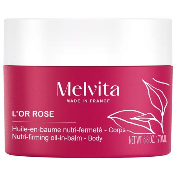 Baume Fermeté - Melvita - L'Or Rose - 170ml - Textur olja-i-balm - Certifierad ekologisk