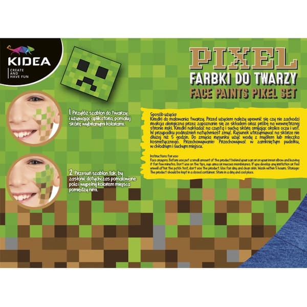 Pixel Kidea kasvomaalit