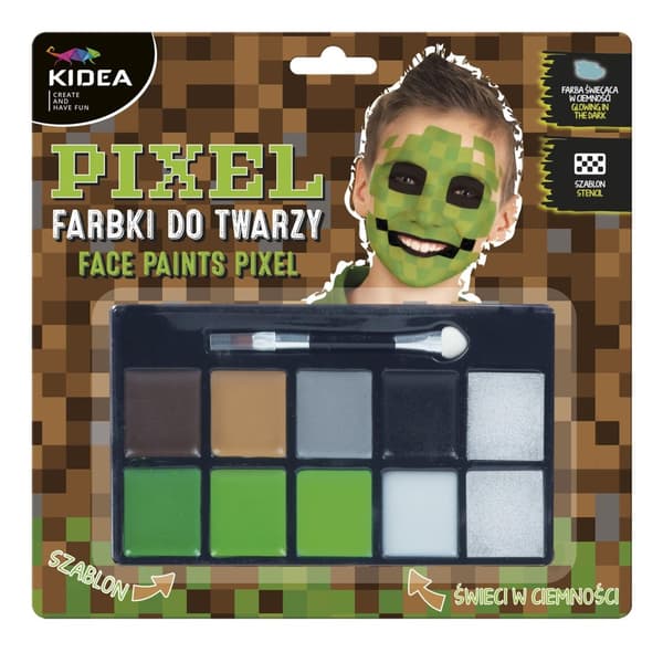 Pixel Kidea ansiktsmålningar