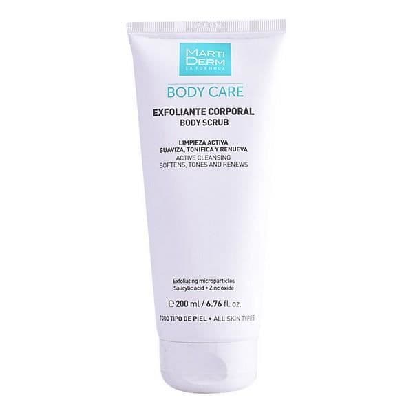 Exfolierande kropp - MartiDerm - Kroppsvård - 200ml - Tar bort imperfektioner - Mjuk hud - Jämn solbränna