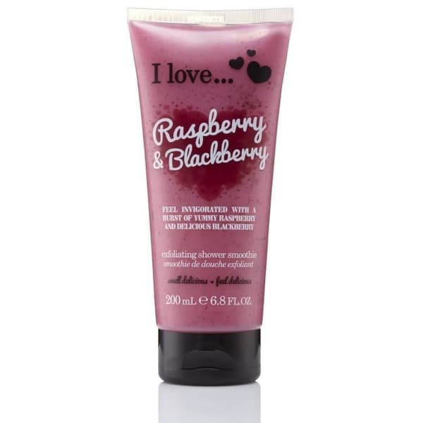 I LOVE - Kroppsskrubb - Hallon &amp; björnbär 200ml