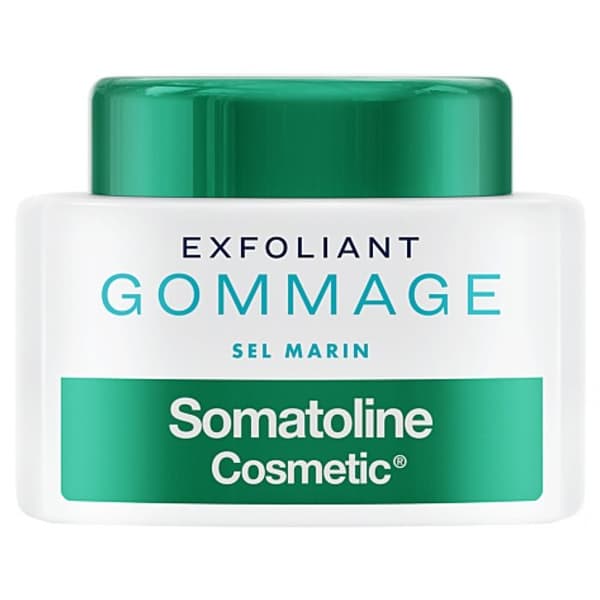Kroppsskrubb - Somatoline - Exfolierande havssalt - 350g - Lämplig för alla hudtyper - Reducerande gel