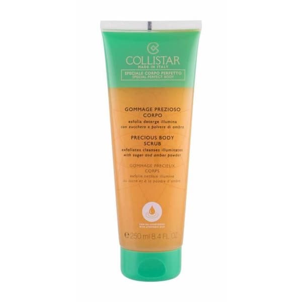 Collistar Precious Body Scrub 250 ml - Eliminerar döda celler - Vårdar och mjukgör huden