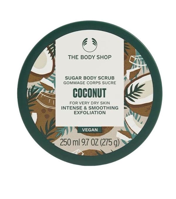 The Body Shop Korpuskroppsskrubb med kokosnötssocker 250 ml