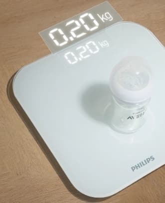 Philips Smart elektronisk vægt Baby Vægtvægt Kropsfedt Hjem Nøjagtig vejning