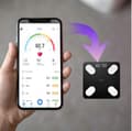 Miniatyrbild 4 av 7: SMART ANALYTISK BADRUMSVÅG 25 I 1 APK LCD 180 KG - SPÅR DINA FRAMSTEG