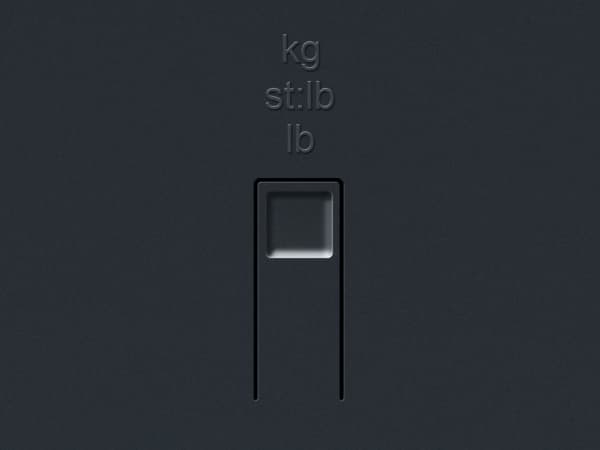 Soehnle Style Sense Safe 300, Elektronisk personvekt, 180 kg, 100 g, Rustfritt stål, kg, lb, ST, Rektangel
