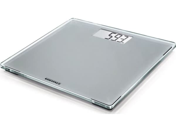 Soehnle Sense Compact 300, Elektronisk personvekt, 180 kg, 100 g, Sølv, kg, lb, ST, firkant