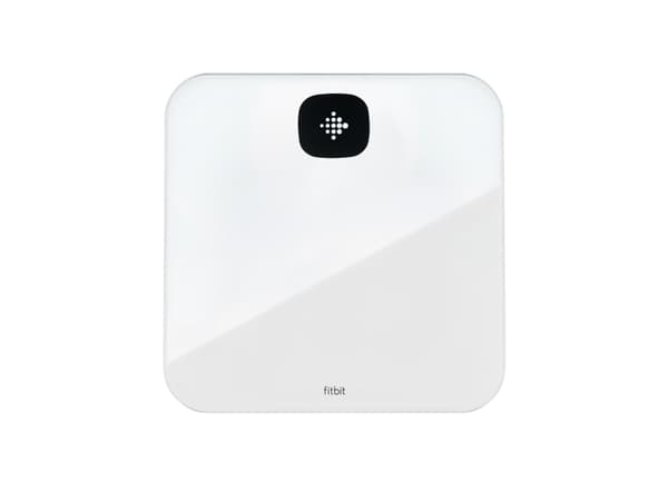 Fitbit Aria Air, Sähkökäyttöinen henkilövaaka, 181 kg, Valkoinen, 4,5 kg, kg/lb, ST, Neliö