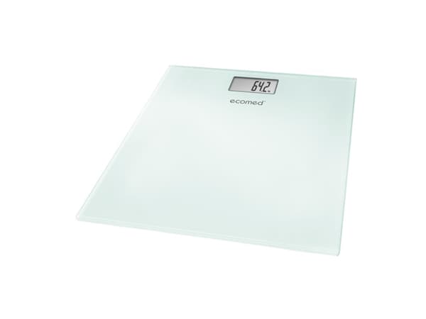 Medisana Ecomed PS-72E, Elektronisk personvåg, 150 kg, kg, lb, Rektangel, Vit, LCD