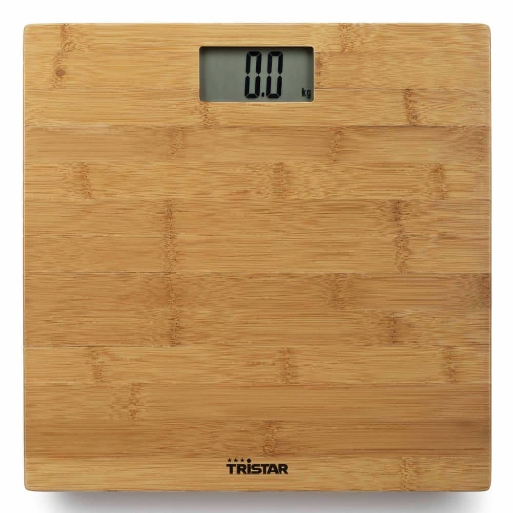 Tristar badevægt 180 kg bambus