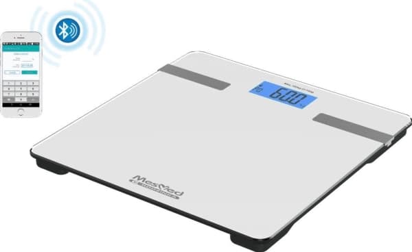 MesMed MM-810 BLT Veje -vaaka Bluetooth-toiminnolla valkoinen