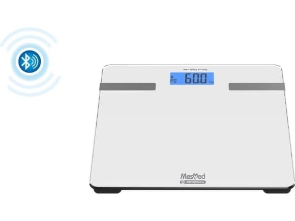 Skala MesMed MM-810 BLT Veje med Bluetooth-funksjon hvit