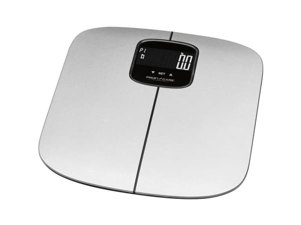 ProfiCare PC-PW 3006 FA, Elektronisk personvåg, 180 kg, 100 g, Svart, Rostfritt stål, 5 kg, Rektangel